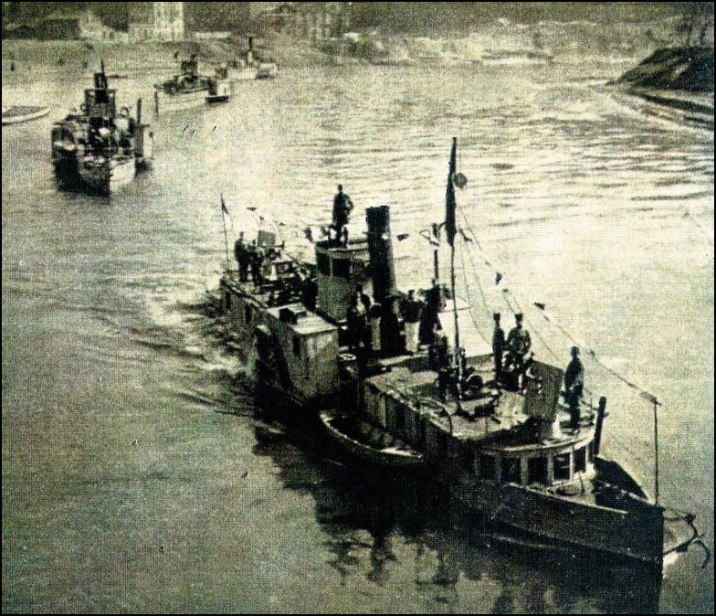 SMS „Dunajec” – flagowa jednostka Flotylli Wiślanej 